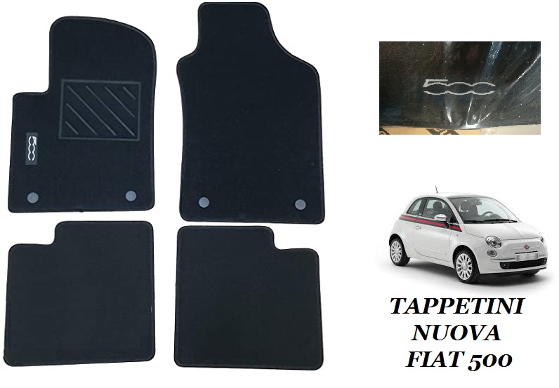 50927829 – SET 4 TAPPETI IN MOQUETTE FIAT TIPO 5 PORTE E SW