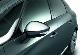 KIT CALOTTE SPECCHI ESTERNI CITROEN DS5 CROMATE