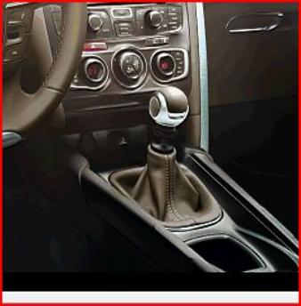 POMELLO CAMBIO CITROEN DS4 C4 PELLE MARRONE